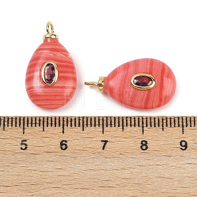 Synthetic Rhodochrosite Pendants KK-B157-42D-05-1