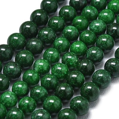 Natural Malaysia Jade Beads Strands G-L645-A01-6mm-17-1