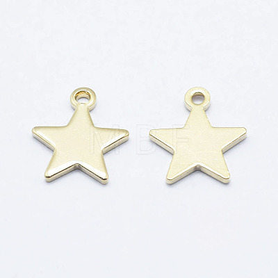 Brass Charms X-KK-G331-82G-NF-1