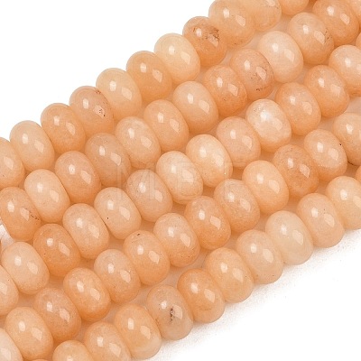 Dyed Natural White Jade Beads Strands G-G107-A41-01-1