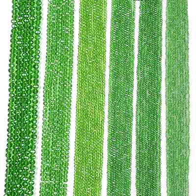 Electroplate Glass Beads Strands EGLA-A044-T1mm-A11-1