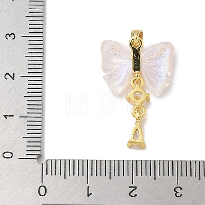 Real 18K Gold Plated Rack Plating Brass Pendants KK-Q009-06G-03-1