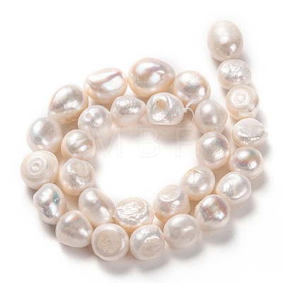 Natural Cultured Freshwater Pearl Beads Strands PEAR-L033-41B-01-1