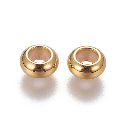 202 Stainless Steel Beads X-STAS-G190-04G-1