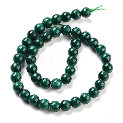 Natural Malachite Beads Strands X-G-I001-4mm-01-1