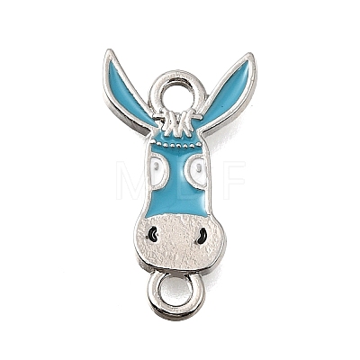 Alloy Enamel Connector Charms FIND-E049-05A-P-1