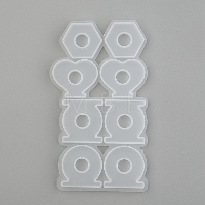 Geometric Straw Topper Silicone Molds Decoration DIY-J003-16-1
