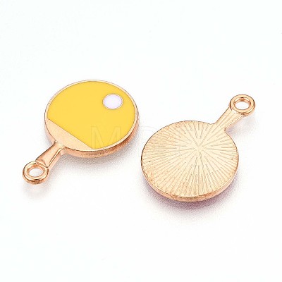 Alloy Enamel Pendants ENAM-N056-434B-1