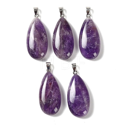 Natural Amethyst Pendants GG-CBACB71-02P-02-1