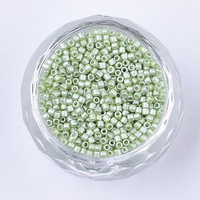 Pearlized Cylinder Seed Beads SEED-Q036-02A-E03-1