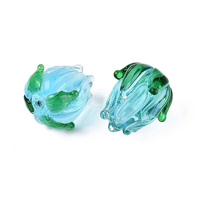 Handmade Lampwork Beads LAMP-N042-02D-1