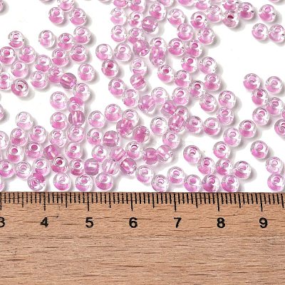 6/0 Transparent Colours Glass Seed Beads SEED-P006-01A-11-1