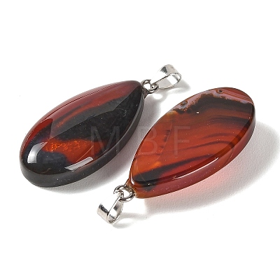 Natural & Synthetic Mixed Gemstone Pendants GG-CBACB71-02P-1