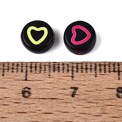 Opaque Acrylic Beads AC-N167-02-M02-1