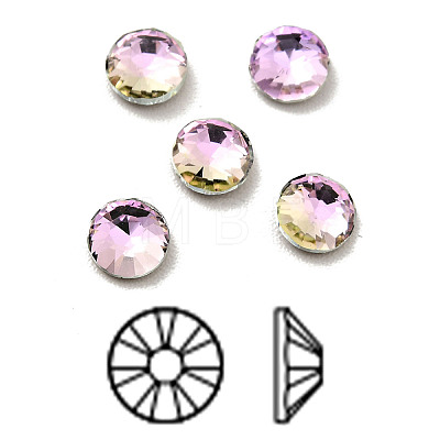 K9 Glass Rhinestone Cabochons RGLA-F074-D-1