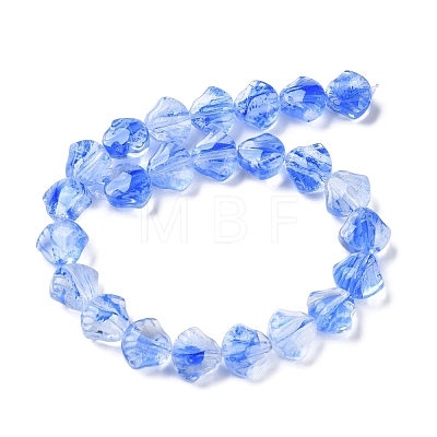 Inner Flower Handmade Lampwork Beads Strands LA-CBA3F7A-02I-1