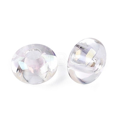 Transparent Acrylic European Beads OACR-E033-20K-1