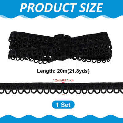 20M Polyester Lace Ribbon OCOR-PH0036-21A-1