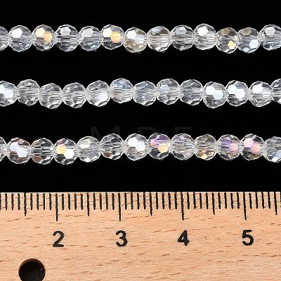 Transparent Glass Beads EGLA-A035-T4mm-B19-1