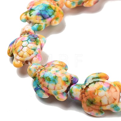 Synthetic Turquoise Dyed Beads Strands G-P507-05S-1