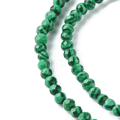 Synthetic Malachite Beads Strands G-F747-G01-02-1