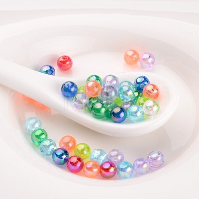 Eco-Friendly Transparent Acrylic Beads PL730M-1