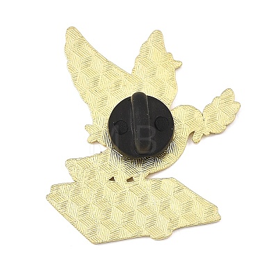Peace Dove with Olive Branch Enamel Brooches AL-I001-01G-03-1