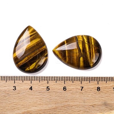 Natural Tiger Eye Cabochons G-B085-03B-07-1