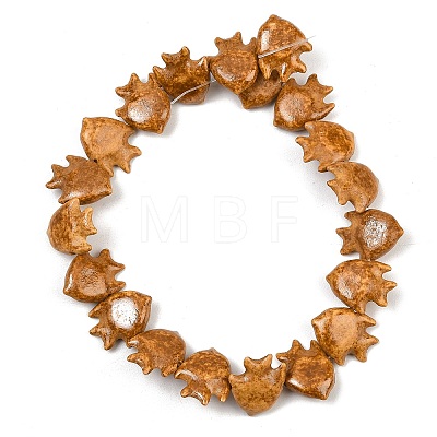 Vintage Handmade Porcelain Beads Strands PR-CBAA37B-02E-1