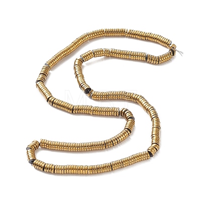 Non-magnetic Synthetic Hematite Beads Strands X-G-K011-4x1mm-07-1