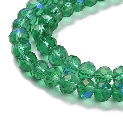 Electroplate Glass Beads Strands LS-EGLA-A034-T10mm-L12-1