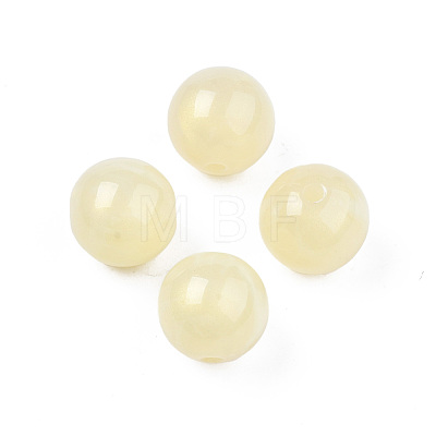 Opaque Acrylic Beads MACR-N009-014A-02-1