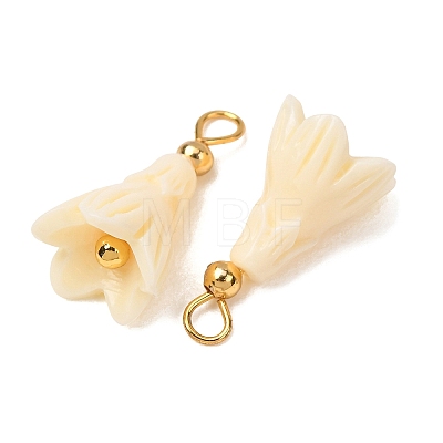 Dyed Synthetic Coral Pendants GG-CBAC295-03G-04-1