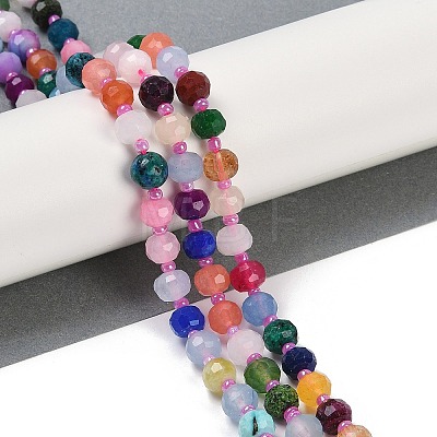 Natural Mixed Gemstone Beads Strands G-H057-A15-01-1