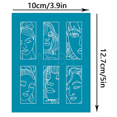 Silk Screen Printing Stencil DIY-WH0341-154-1
