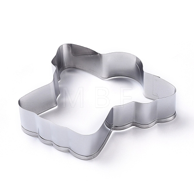 Tarnish Resistant Stainless Steel Cookie Cutters DIY-E028-18-1