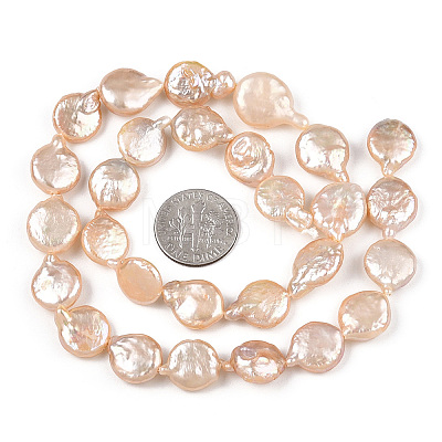 Natural Keshi Pearl Beads Strands PEAR-S018-02B-1-1