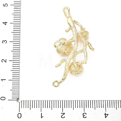 Brass Links Connector Charms KK-G601-06G-01-1