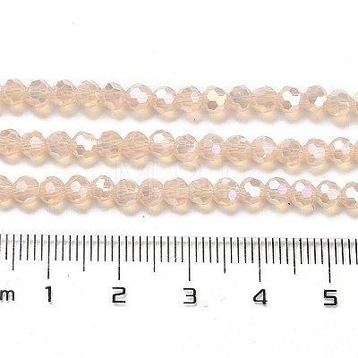 Imitation Jade Glass Beads Stands EGLA-A035-J4mm-B08-1