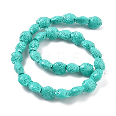 Synthetic Coral Carved Beads Strands CORA-C003-13B-01-1