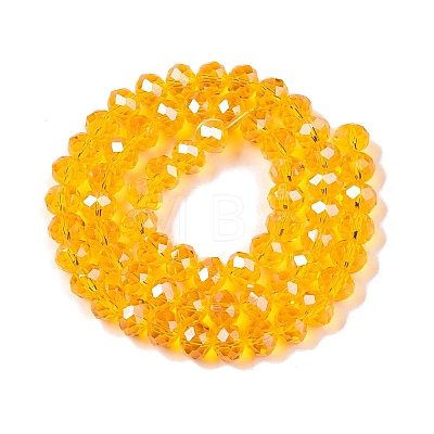 Electroplate Glass Beads Strands EGLA-A044-T8mm-A05-1