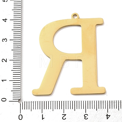 304 Stainless Steel Pendants STAS-C157-01G-R-1