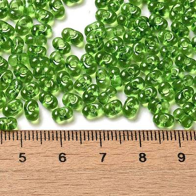 Baking Glass Seed Beads SEED-K009-07A-11-1