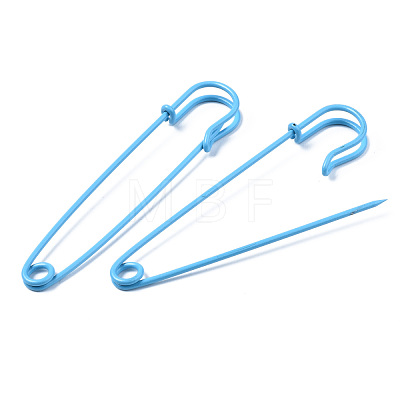 Spray Painted Iron Safety Pins IFIN-T017-09-1