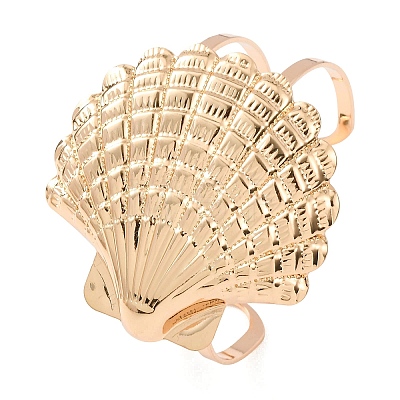Alloy Cuff Bangles for Women BJEW-Z168-01G-03-1