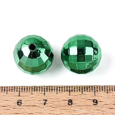 Plating Acrylic Beads PACR-TAC0005-04B-1