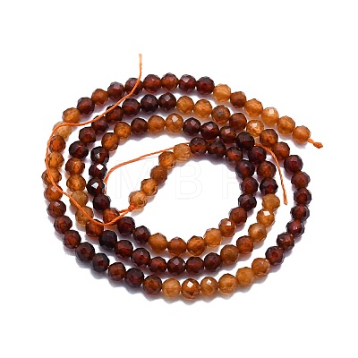 Natural Garnet Beads Strands G-P457-A03-27-1