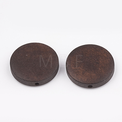 Natural Pear Wood Beads WOOD-T009-2.0cm-19-1