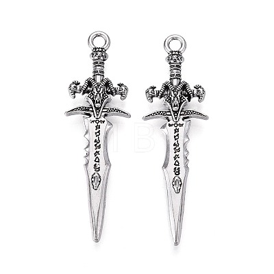 Tibetan Style Alloy Pendant X-FIND-A042-27P-1