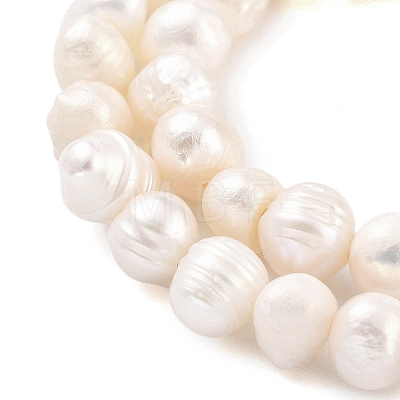 Natural Cultured Freshwater Pearl Beads Strands PEAR-C003-12A-1